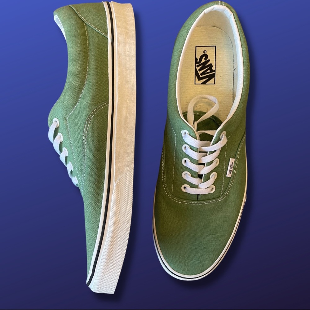 Green Authentic Vans